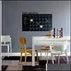 D￩cor Maison Jardin 58 * 43 Cm 60 * 92 Cm 60 * 100 Cm Tableau Noir Autocollants Amovible Vinyle Décor Mural Stickers Art Tableau Autocollant Mural