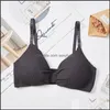 Bras kvinna underkläder kläder sömlösa sport bh kvinnor push up bralette top fitness chockproof löpande gym träning baklöst väst droppe deliv