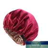 Reversible Satin Bonnet Hair Caps Double Layer Adjust Sleep Night Cap Head Cover Hat Women Turban Headwear Sleeping Caps Beanies Factory price expert design Quality