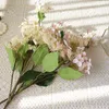 Dekorative Blumenkränze, 1 Stück, Hortensie, künstliche Seidenblume für Hochzeit, Party, Zuhause, Display, Ornamente, Arrangement, Dekoration