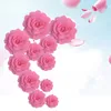 40CM 16quot Big Foam Rose Flower For Wedding Stage Background Door Decorative Flowers Party Decoration Supplies 42 Colors2878655