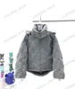 21ss men designers Jackets Down Parkas Hooded emboss letter pattern clothes mens Coats Outerwear Clothing Green Khaki black S-XL