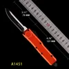 Orange Mini UTX 85 карманные ножи оригинальный размер MT Автоматический нож двойной действия тактические складные ножи для подарков охота на мужчины 6030037