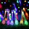 Bubbla Vattendroppe Led Sollampa String Crystal Lamp Courtyard Party Decoration Lights Garden Festival Outdoor Light T2i52694