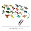 Strings Fairy Tale Children Gift Dinosaur 20 LED Decoration Hanging Light Happy Birthday Lantern String Holiday Party