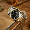 ZDR- 41mm Mens Watches Full Automatic Movement Stainless Steel Watches women 2813 Mechanical Wristwatches waterproof Luminous Watch gifts