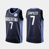 2021 Tokyo Argentina Baskettröja 7 Facundo Campazzo 5 Manu Ginobili 4 Luis SCOLA 29 Patricio GARINO 14 Gabriel DECK 12 Marcos DELIA Man Kvinna Ungdom