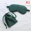 100% Pure Silk Double-Side Shading EyeShade Sleeping Eye Mask Cover Eyepatch Blindfolds Eyeshade Health Sleep Shield Light Hot