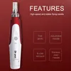 Taibo Beauty Dr.pen N2-W N2W Penna Derma con micro ago/Penna con timbro Derma con microneed automatico ricaricabile/Lunghezza ago regolabile 0,25-2,5 mm DRpen Dermapen