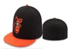 En yeni en yeni Arrivel moda Orioles Beyzbol Kapakları Hiphop Gorras Bones Sports Erkekler Kadınlar Düz Filted Hats5881034