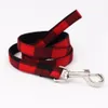 Plaid Nalentines Day Dog Collar Arco com leashby Mademake Handmademake Seu Nomebirthday Gift Y200515