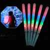 LED Cotton Candy Glo Cones Colorful Light Stick Flash Glow per concerti vocali Night Party