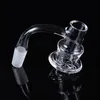 Blender Quartz Banger Nails Abgeschrägte Kante Rauchzubehör Blender Spin Nahtlose vollständig geschweißte Bangers 10 mm 14 mm Gelenk für Dab Rig Glasbongs FWQB09