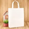 Bag de rangement de jouets de cadeau anti-poussière réutilisable Voyage à la maison extérieure Chaussures non tissées Shopping Vêtements Pochette