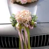 Kyunovia Wedding Car Accessory Car Roof Tail Simulation Decoration Wedding Car Decoration Flower KY131 Y200104