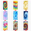 Towels for Bath Rainbow Swimming Camping Sports Colorful Tie Dye Pattern Printing Adult Soft Towel 14 Colors