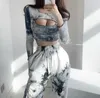 Summer Spring Fashion Street Loose High Taille Tie Dye Sports Casual Pantalon de cordon Pantalon en coton QAI9 210603