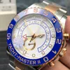 Orologio da uomo JF diametro 44 mm con cronometraggio automatico 7750 bidirezionale lunetta a 90 giri specchio in vetro zaffiro funzione di impermeabilizzazione superficiale