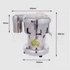 Multifunctional 80-100kg/Hour Commercial Squeeze Juicer Extractor Slag Juice Separation Fruit Vegetable Machine For Home Us