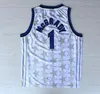 NCAA Top Quality College North Carolina Men University Basketball Jerseys Tracy McGrady Penny 1 Hadaway Vince 15 Carter Shirt