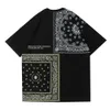 Bandana Hiphop Tshirt Men Women Round Neck Hipster Men's T-shirt Couple Tee Shirts 210603