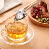 Hot Spring "Tea Time" Convenience Heart Tea Tools Infuser Hjärtformad rostfri örtinfuser Sked Filter Ny 1 S2