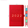 2022 Daily Planner Blocco note settimanale Piano mensile settimanale Raggiungi i tuoi obiettivi Taccuino in lingua inglese RRD11826