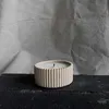 Paski świecowe formy naczynia Mini doniczkowy kubek betonowy mały pojemnik okrągły uchwyt 210722
