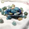 Azul Onyx Lemurian Aquatine Calcite Cristal Natural Quartz Stones Artesanato 15-30mm FreeForm Gemstones Tumbled Rochas Esmagadas Cura Decoração de Casa Feng Shui