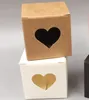 Paper Products Office & School Supplies Business Industrial 50Pcs Per Lot Kraft White/Black Heart Shaped Window Cupcake Boxes Wedding Chocol