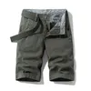 Heren Shorts 2021 Mannen Zomer Tactische Katoen Cargo Streetwear Pockets Casual Fashion Losse Camouflage 28-38