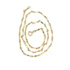 Beadsnice الذهب شغل 14K المشبك سلسلة قلادة حزب المجوهرات المعدنية