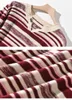 Pull femme Loose stripe Sweater pullovers Autumn Winter Korean Pullover casual knitted ladies sweater womens jumper 211011