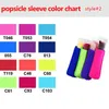 New100pcs Popsicle Sleeve Ice Sticks Cover House Sundries Barn Anti-Cold Bag Lolly Fryshållare Ewe6860