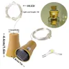 Strings Light String Bottle Stopper LED Waterproof Solar Power Decor Lamp Chain For Party Birthday Wedding Indoor