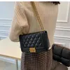 HBP مصمم حقائب الكتف المرأة حقيبة يد فاخر رفرف خمر الحقائب sacoche rhomboid crossbody رسول حقيبة سيدة سلسلة حقيبة الصليب الجسم lingge التطريز الموضوع