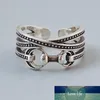 925 Sterling Silver Vintage Hollow Mifil Lock Lock Thai Silver Ring Ring Rings repling reples for Women Men