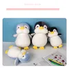 Sea animal fat penguin doll cute soft stuffed down cotton plush toy lithe sleep pillow childrens dolls birthday gift