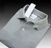 새로운 2021 여름 남성 럭셔리 최고 품질 악어 자수 폴로 셔츠 짧은 소매 슬림 피트 캐주얼 비즈니스 남성 셔츠