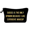 Fashion Letter Printing Cosmetic Bag for Women Cute Adorable Cartoon Roomy Makeup Bags Travel Waterproof Toiletry Bag Gift Girl