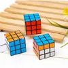 Puzzle cube Petite taille 3 cm Mini Cube Magique Jeu Apprentissage Jeu Éducatif Cube Magique Bon Cadeau Jouet Décompression jouets 255 U2