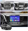 Araba DVD Oynatıcı Multimedya Toyota RAV4 Için 2013-2018 Kurulum Dokunmatik Ekran Destek Direksiyon Divere Kontrol Fabrika Toptan