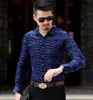 メンズドレスシャツシルクメンズベブレットフローラルシャツを見る夏の​​長袖ソーシャル男性ビジネスカジュアルソフトシン256f