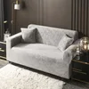 Chair Covers 1/2/3/4 Seater Plush Velvet Sofa Cover For Living Room Elastic Corner Couch Sectional Slipcover Chaise Lounge