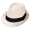 Imixlot 7 colori moda calda estate casual unisex cappello di paglia da spiaggia semplice protezione solare casual cappelli da cowboy per bambini