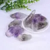 1000g 20-60mm Naturel Rugueux Vert et Violet Améthyste Cristal De Quartz Pierre Baguette Brute Guérison Point Bâton Spécimen Minéral Gemme Art Artisanat