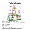 Ragazze Building Block Toy Friends Princess Castle Series House con 2 bambole Assemblaggio educativo Casa da gioco fai da te Regali per bambini Q0624