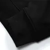Мужчины хип -хоп уличная одежда радужная толстовка с капюшоном флисовая зима Харадзюку Пуловая толстовка хлопчатобумажной толстовки LJ200918
