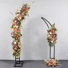 Wedding Props Wrought Iron Wedding Backdrop Arch Shelf Arc Outdoor Wedding Home party Background Decoration Flower Stand