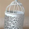 Cage à oiseaux en métal creux en fer vintage bougeoir en fer forgé décoration de la maison mariage fournitures d'anniversaire romantique cadeau de la Saint-Valentin 316 R2